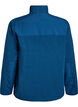 Fleecejacke mit hohem Kragen und Taschen, Blau, Packshot image number 1