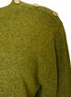 Strickbluse mit Knopfleiste, Gr&uuml;n, Packshot image number 2