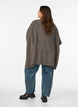 Strickjacke mit offener Vorderseite und weiten &Auml;rmeln, Braun, Model image number 2