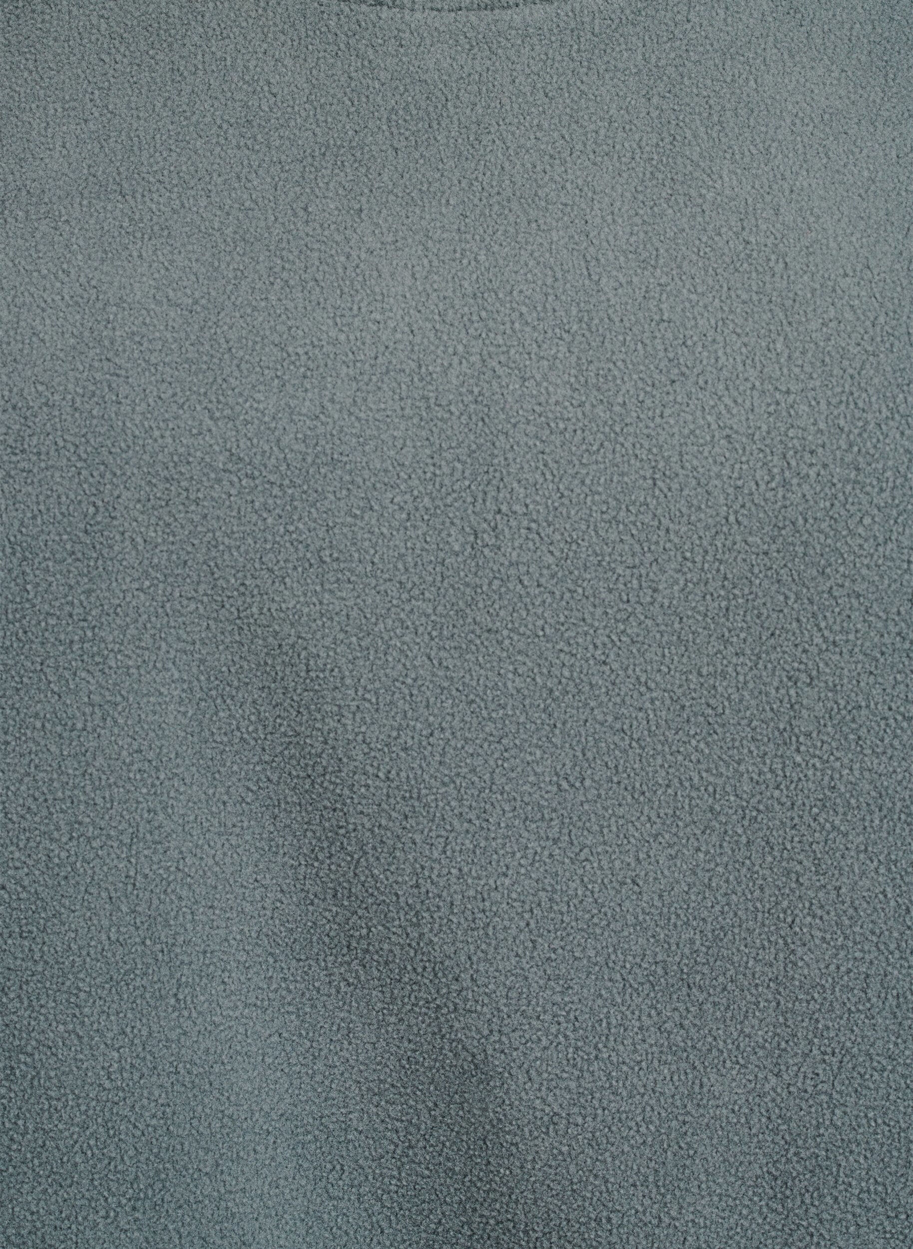 ZizziLockere Bluse aus Fleece mit Taschen, Gr&uuml;n, Packshot image number 2