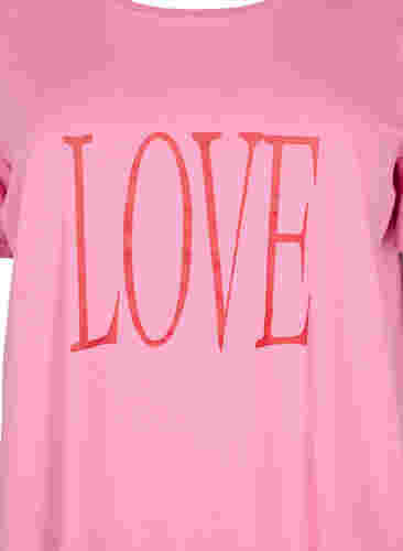 Oversize T-Shirt mit Druck, Rosebloom W. Love, Packshot image number 2