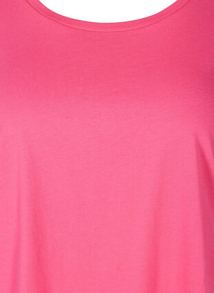 Bluse aus Baumwolle, Fandango Pink, Packshot image number 2