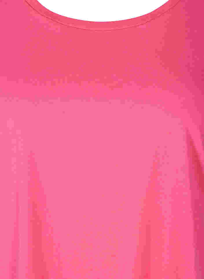 Bluse aus Baumwolle, Fandango Pink, Packshot image number 2