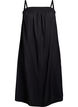 Midi-Trägerkleid aus Viskose, Schwarz, Packshot image number 0