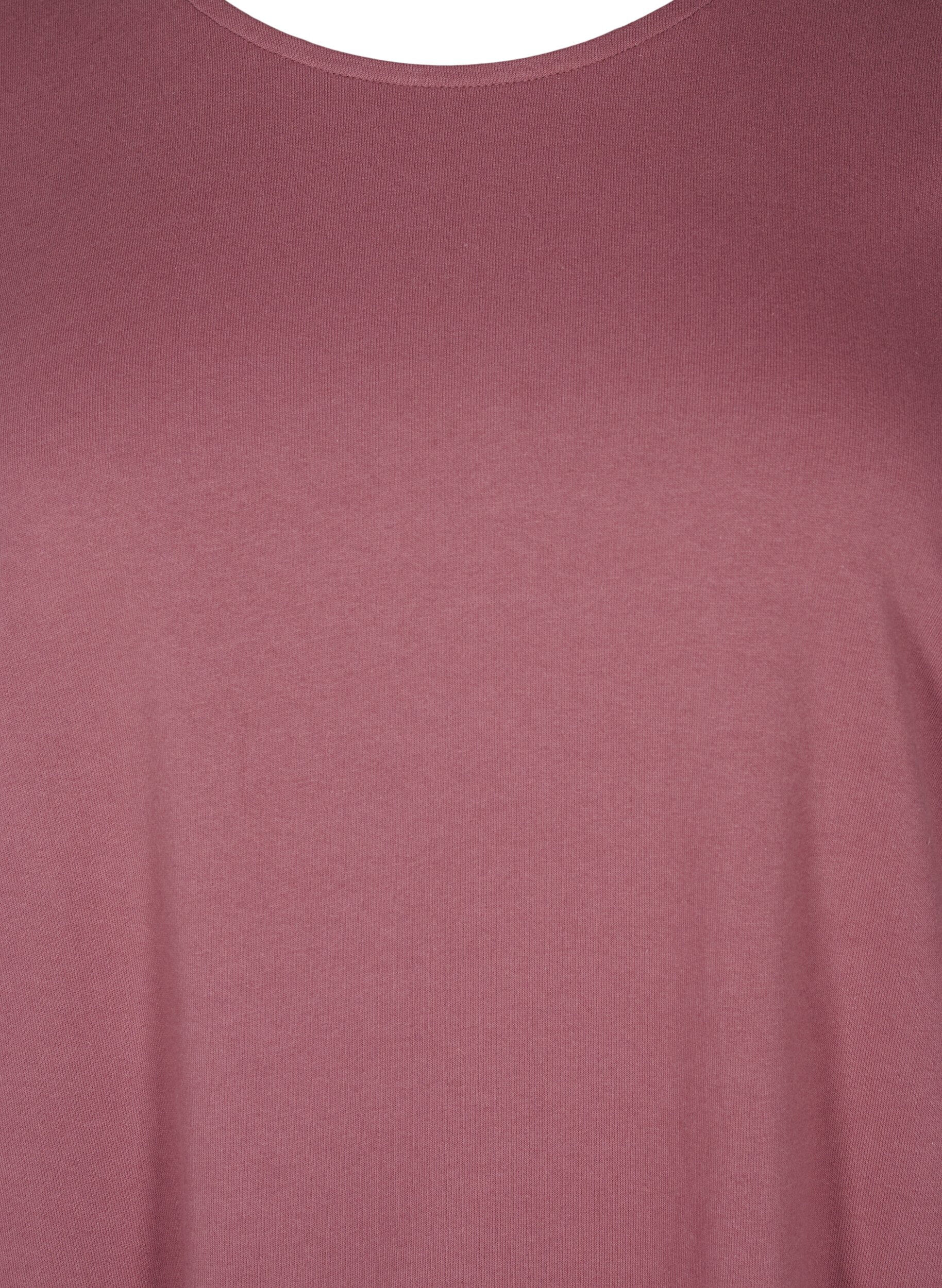 ZizziBallonkleid aus Baumwolle mit Taschen, Rot, Packshot image number 2