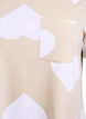 Langes Nachtshirt aus Modal-Mischung mit Herzen, Beige, Packshot image number 2