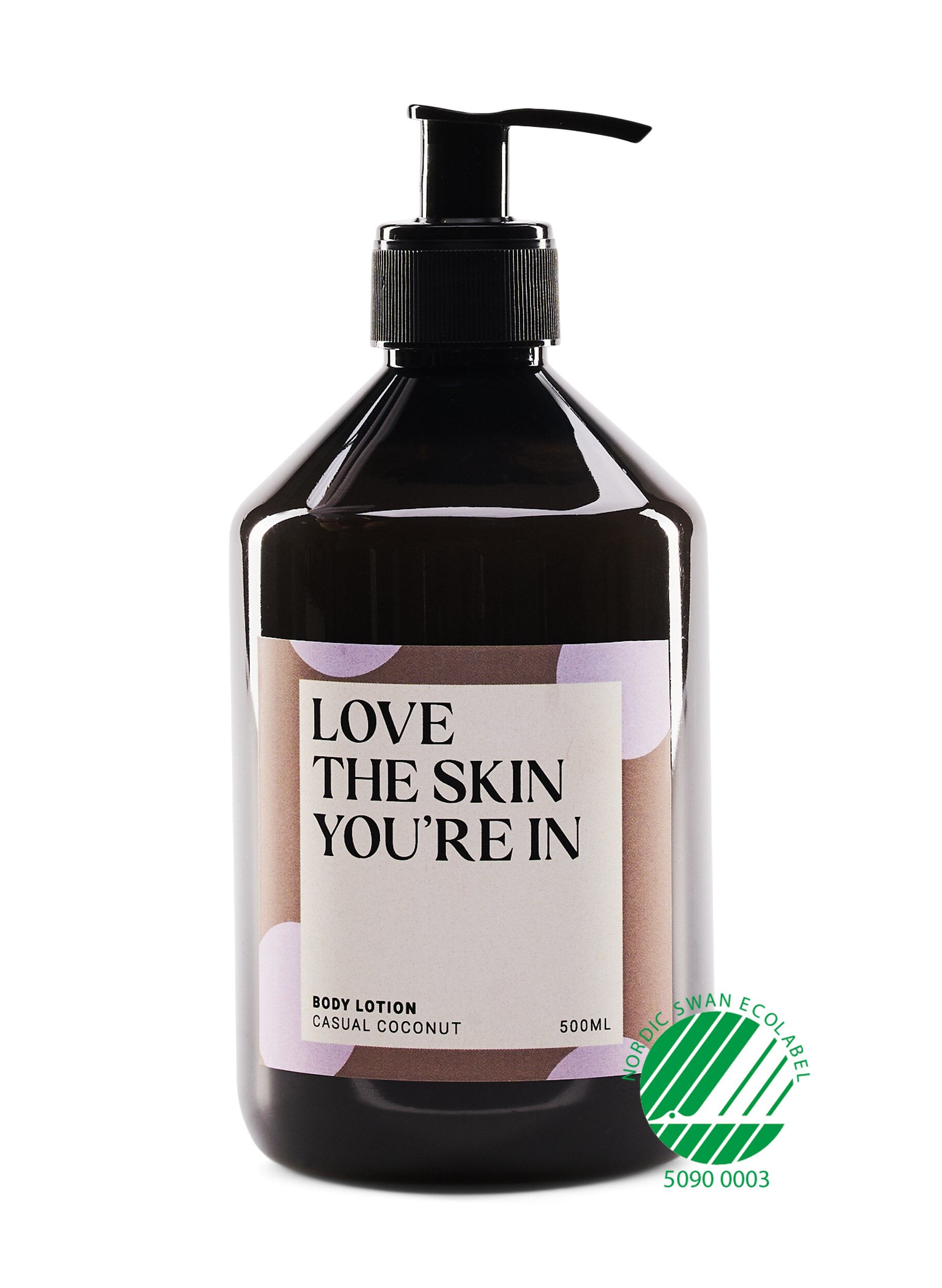 ZizziNordic Swan Ecolabel Body lotion - Casual Coconut 500 ml, Casual Coconut Dots, Packshot image number 0