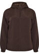 Leichte Jacke mit Kapuze und Rei&szlig;verschluss, Braun, Packshot image number 0