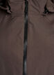 Wasserdichte Winterjacke mit abnehmbarer Kapuze, Braun, Packshot image number 2
