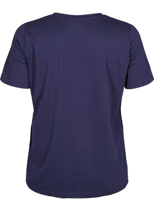 FLASH - T-Shirt mit Motiv, Navy Blazer Wave , Packshot image number 1