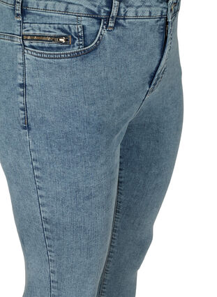 Hochtaillierte Amy Jeans mit Stone Wash, Stone Washed, Packshot image number 2