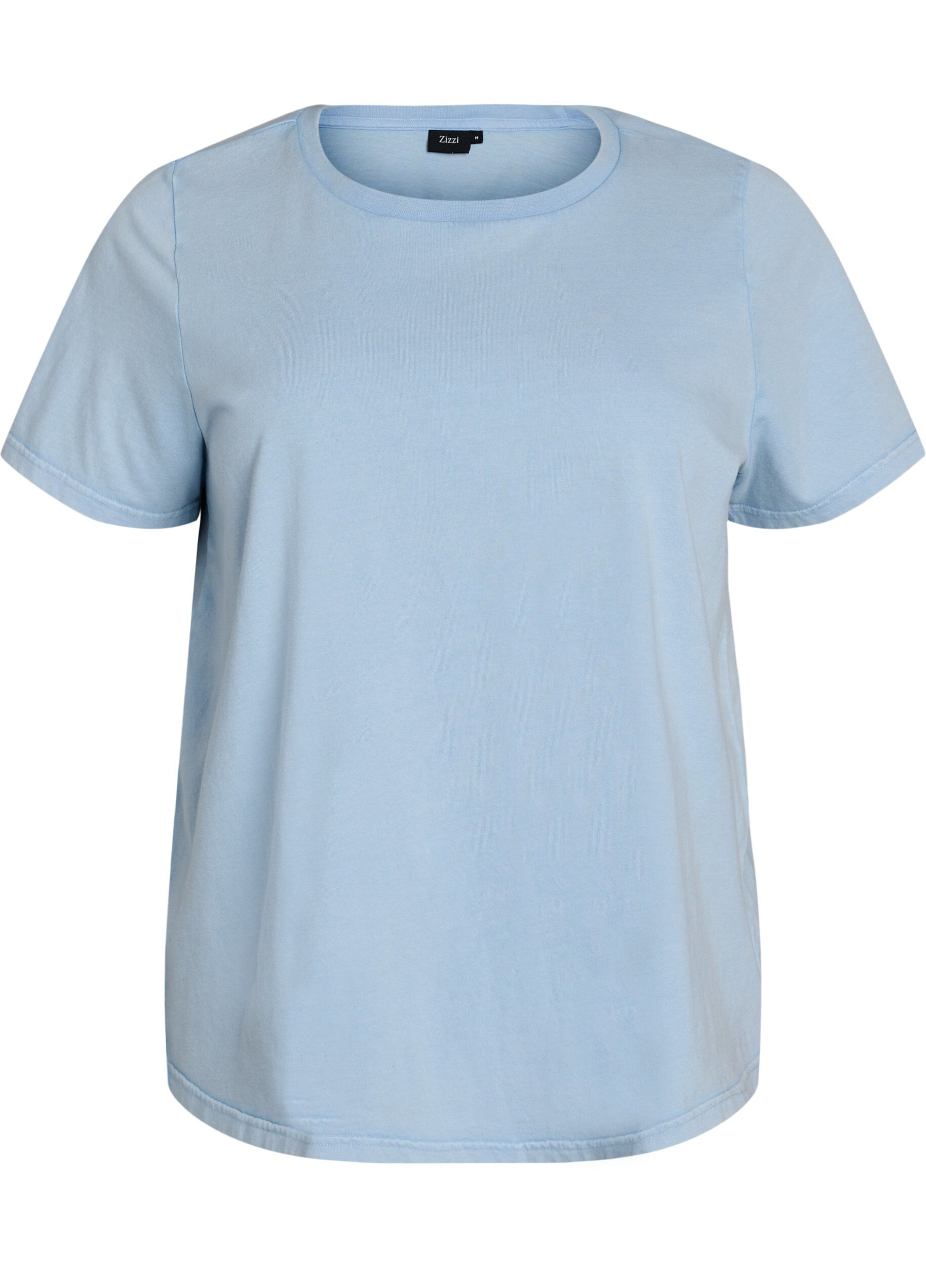 ZizziGrafik-T-Shirt aus Bio-Baumwolle, Blau, Packshot image number 0