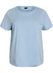 Grafik-T-Shirt aus Bio-Baumwolle, Blau, Packshot image number 0