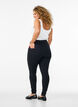 Hochtaillierte Super Slim Amy Jeans, Schwarz, Model image number 1