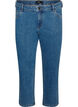Gek&uuml;rzte Vera Jeans mit geradem Bein, Blau, Packshot image number 0
