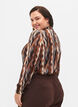Bedruckte Bluse mit Smock, Earthy Zig Zag, Model image number 1