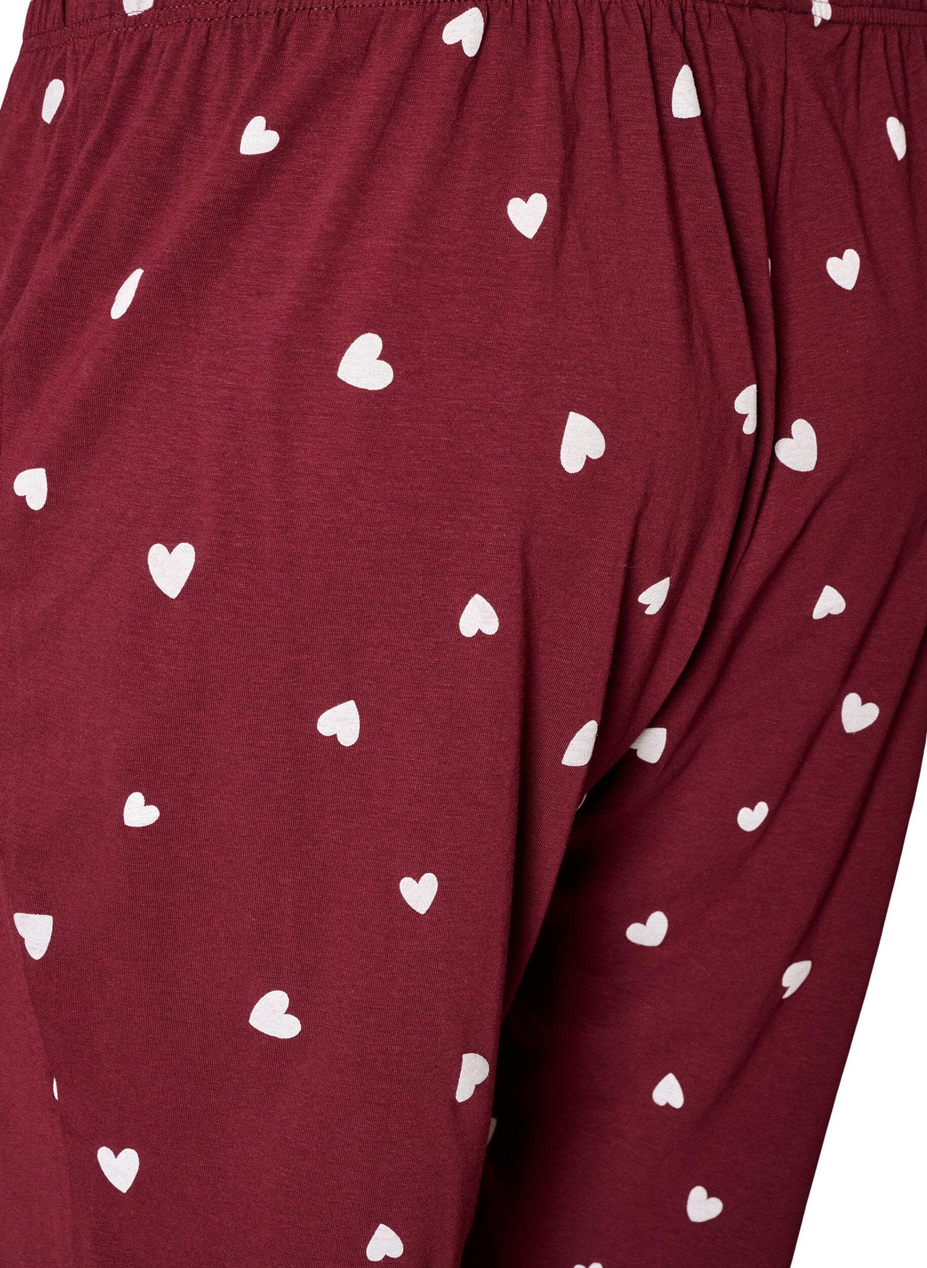 ZizziBedruckte Pyjamahose, Rot, Packshot image number 3