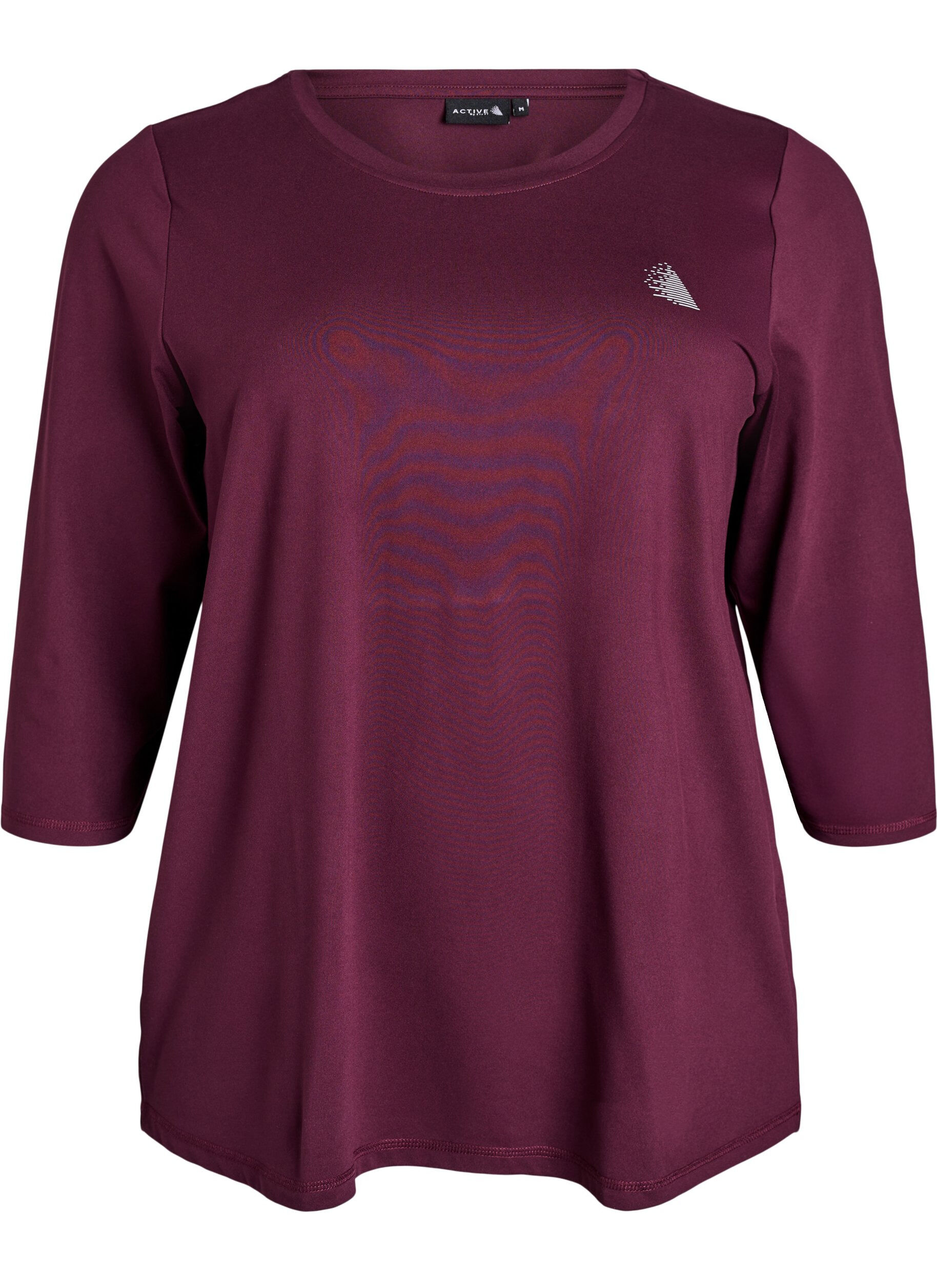 ZizziTrainingsshirt mit 3/4-&Auml;rmeln, Rot, Packshot image number 0