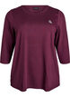 Trainingsshirt mit 3/4-&Auml;rmeln, Rot, Packshot image number 0