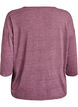 Bluse aus Jersey mit 3/4-&Auml;rmeln, Rot, Packshot image number 1