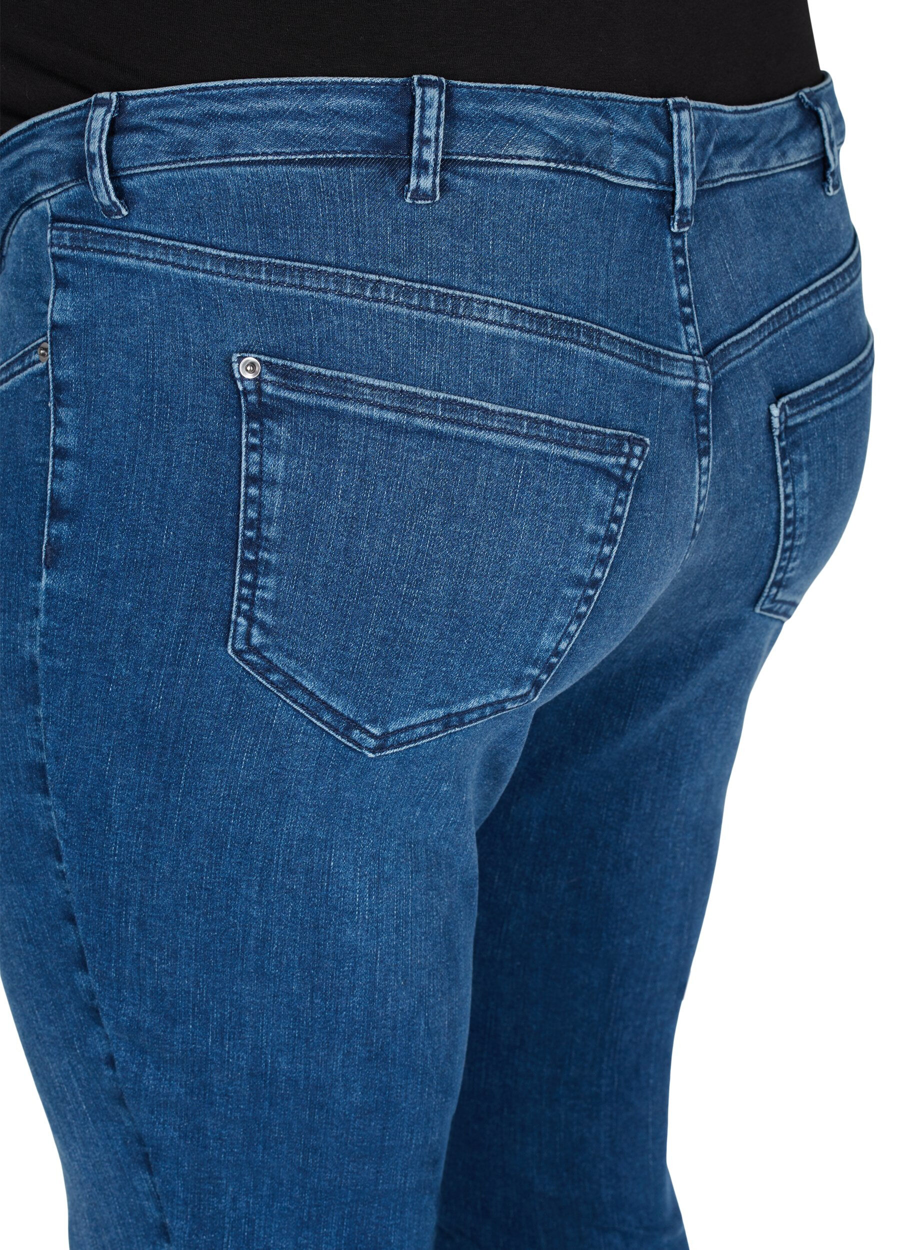 ZizziAmy Schwangerschaftsjeans, Blue denim, Packshot image number 3