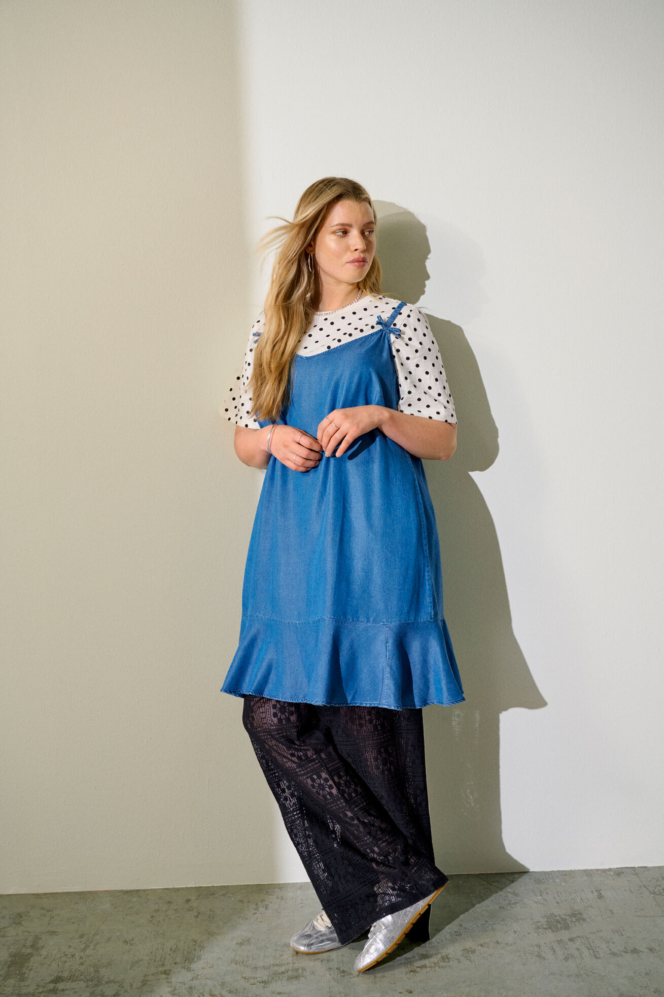 ZizziDenim-Kleid Style, , Model