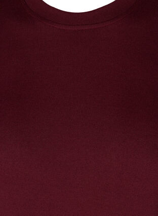 Langarm Bluse mit Schulterdetail, Port Royal, Packshot image number 2