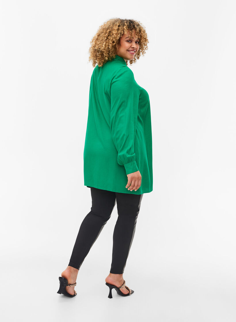 Leggings aus Lederimitat, Black, Model image number 1