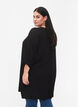 Viskosetunika mit 3/4-Ärmeln, Schwarz, Model image number 2
