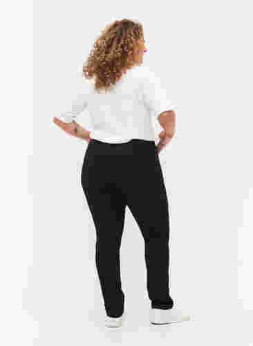 Slim Fit Emily Jeans mit normaler Taillenhöhe, Black, Model image number 1