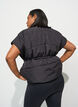 Steppweste mit verstellbarer Taille, Schwarz, Model image number 2