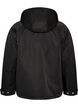 Gepolsterter Parka mit einer abnehmbaren Kapuze, Schwarz, Packshot image number 1