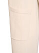 Lange, offene Strickjacke mit Taschen, Beige, Packshot image number 3
