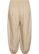 Ballonhose mit Taschen und elastischem Bund, Beige, Packshot image number 1