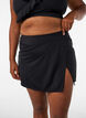Bikinihose mit Slip und Wickeloptik, Schwarz, Model image number 2