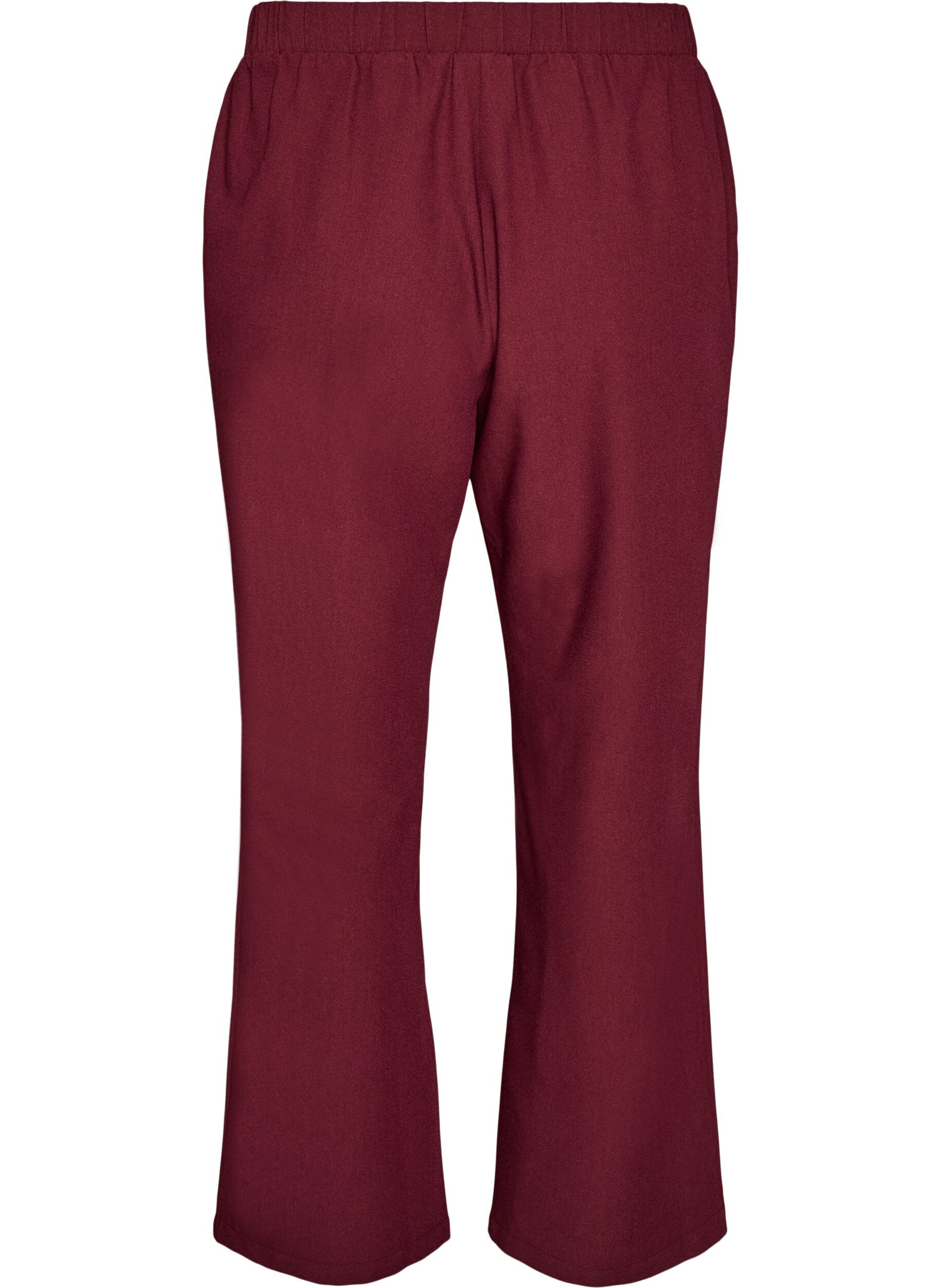 ZizziLockere Hose mit Taschen, Rot, Packshot image number 1