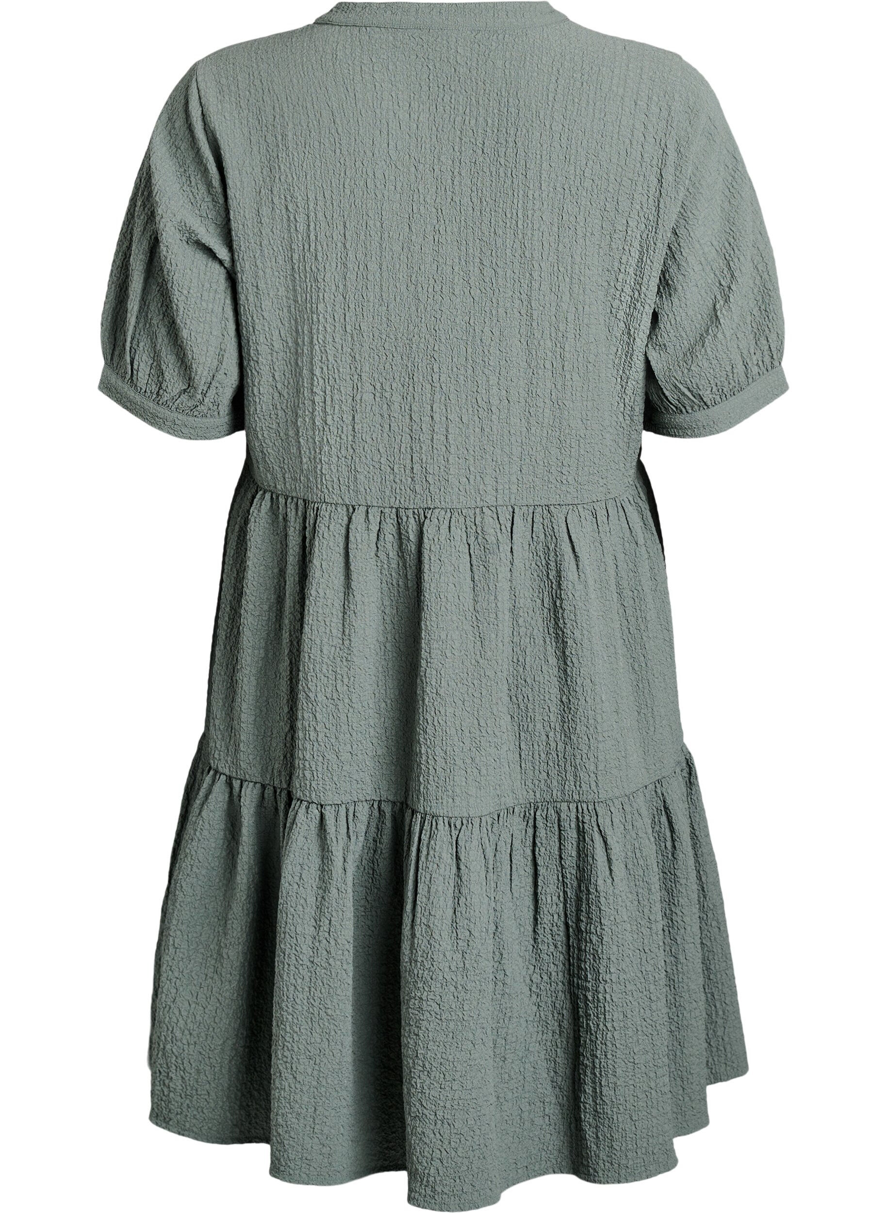 ZizziKurzes A-Linien-Kleid, Gr&uuml;n, Packshot image number 1