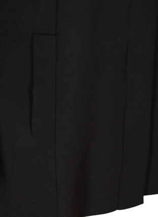 Jacke mit Knopfverschluss und A-Linie, Black, Packshot image number 3