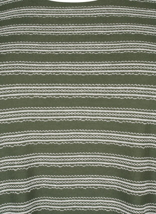  Langarmbluse mit Streifenmuster, Thyme w. Stripe, Packshot image number 2