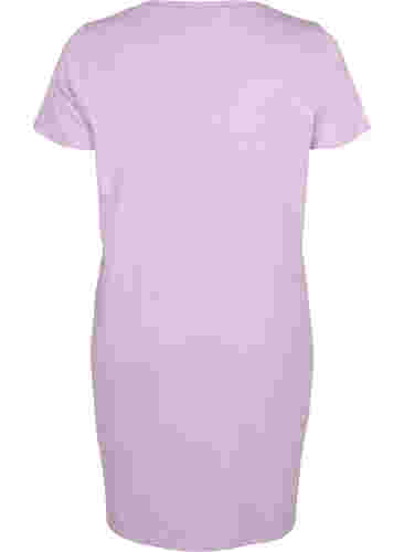 Kurzärmeliges Nachthemd aus Baumwolle, Lilac Breeze w. Life, Packshot image number 1