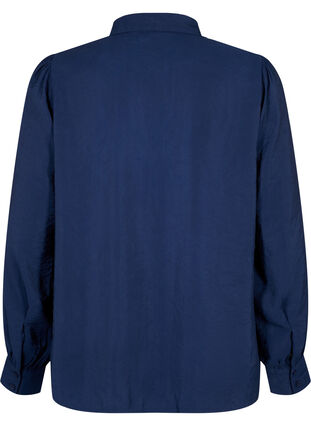 Bluse aus TENCEL™ Modal, Navy Blazer, Packshot image number 1
