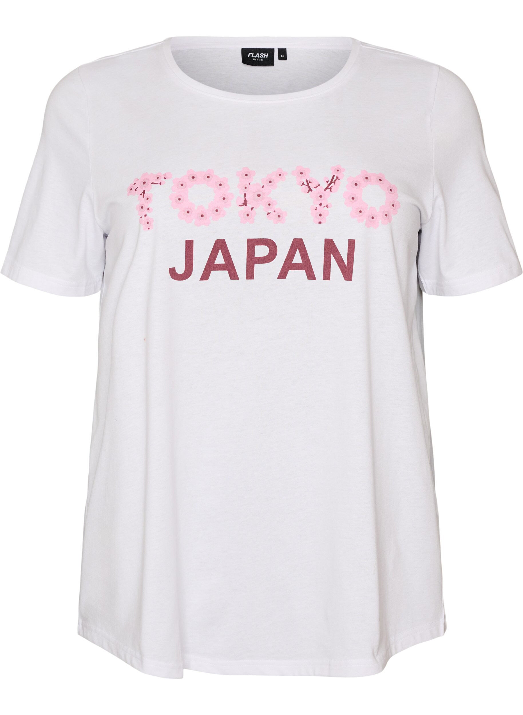 ZizziT-Shirt mit Print, Wei&szlig;, Packshot image number 0