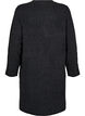 Strickkleid mit Schlitzen, Dark Grey Melange, Packshot image number 1