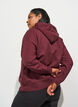 Hoodie mit Brustaufdruck, Rot, Model image number 2