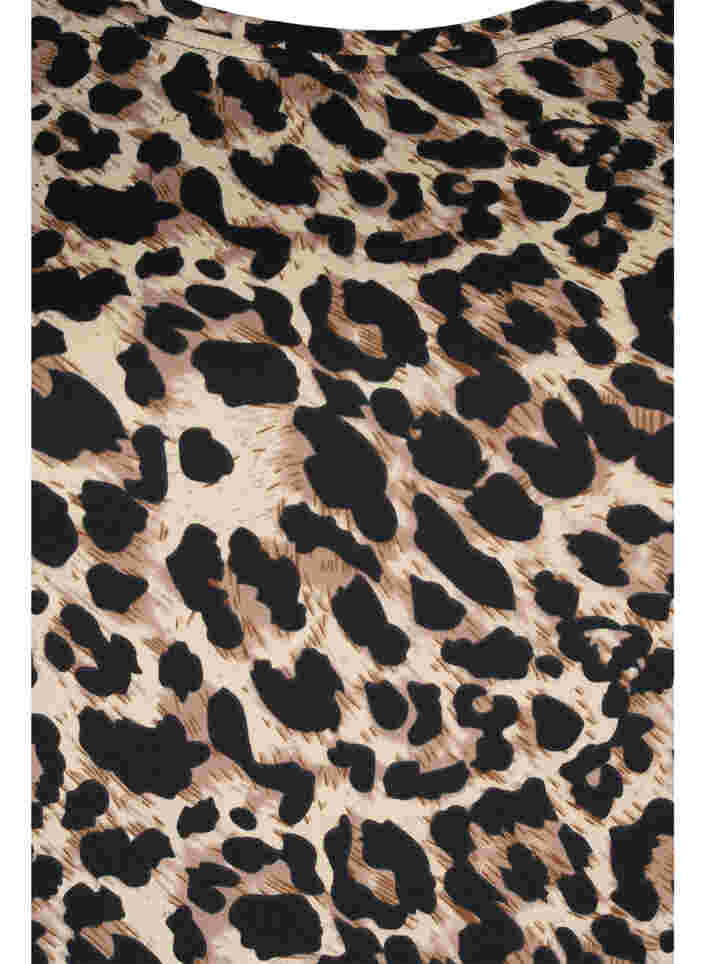 Langarmkleid mit Leopardenprint, Leo, Packshot image number 2