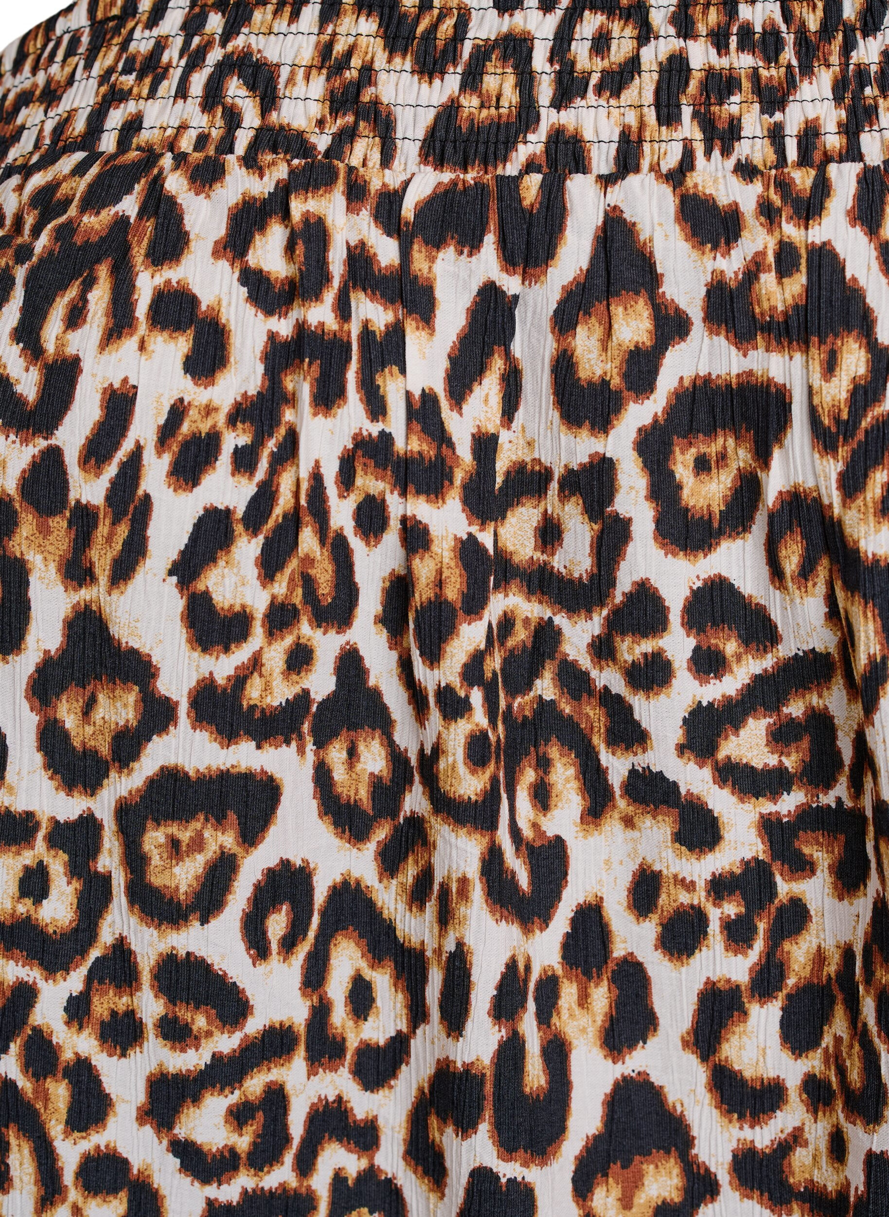 ZizziKurzes Kleid aus Viskose mit Spaghettitr&auml;gern, Beige, Packshot image number 2