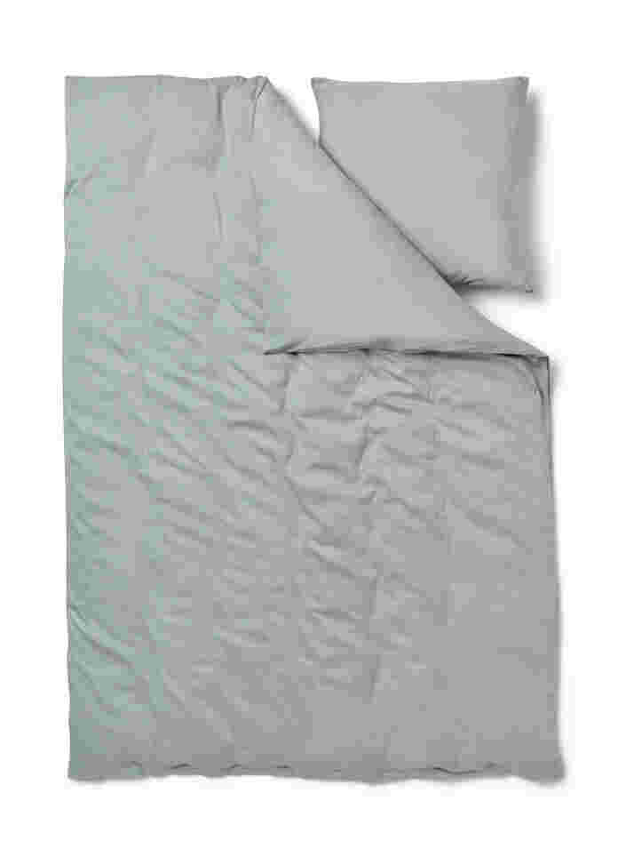 Einfarbiges Bettwäsche-Set aus Baumwolle, Belgian Block, Packshot image number 1