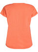 Neonfarbenes T-Shirt aus Baumwolle, Orange, Packshot image number 1