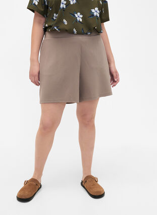 FLASH – Kurze Hosen mit lockerer Passform und Taschen, Driftwood, Model image number 2
