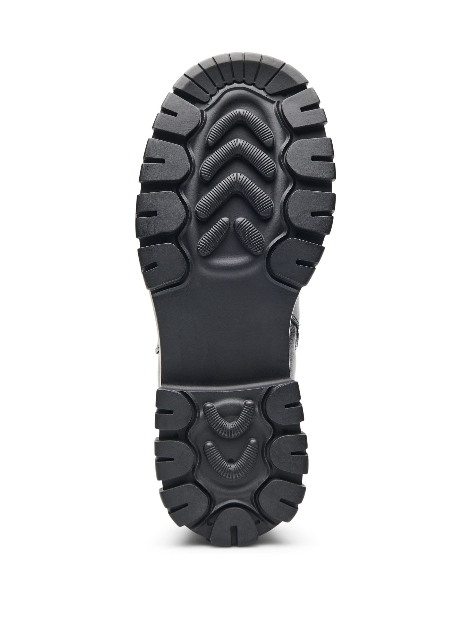 ZizziExtra-Weite - Chelsea Boots aus robustem Leder und Rei&szlig;verschluss, Schwarz, Packshot image number 5